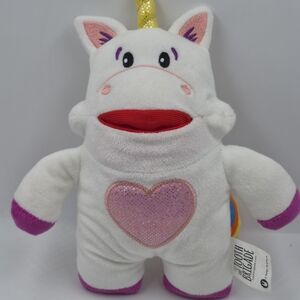 The Tooth Brigade Sprinkles Unicorn tooth fairy pillow.